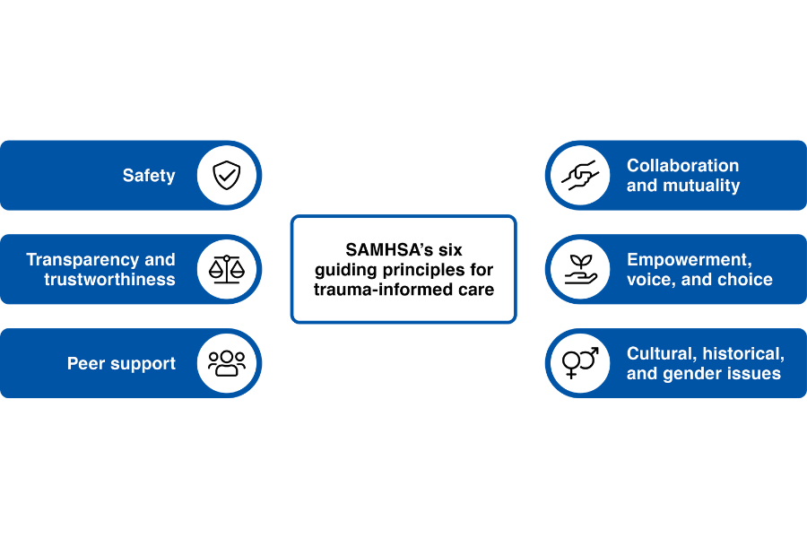 The Six Principles for Trauma-Informed Care